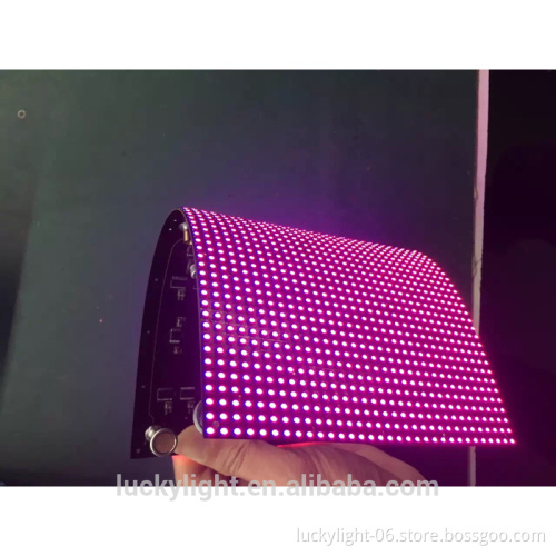 HD indoor full color P4 programmable flexible led display price